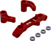 Arrma sada riadenia CNC hliník, červená
