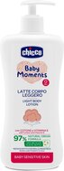 CHICCO Mlieko jemné telové s dávkovačom Sensitive 500 ml