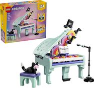 LEGO® Creator 3 v 1 31392 Hudobná dekorácia: Klavír s mačkou