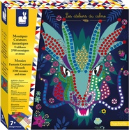 Janod Atelier Sada Maxi mozaika Fantastické zvieratá 7+