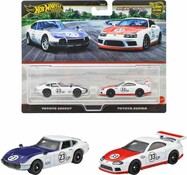 Mattel Hot Wheels® Premium Toyota 2000GT și Toyota Supra, JBL03