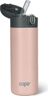Termoska na tekutiny so slamkou 400 ml, Candy pink