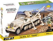 Cobi II WW Sd. Kfz. 9/1 FAMO, 1:35, 498 k, 1 f