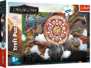 Trefl Puzzle 100 Draci v akcii / Ako vycvičiť draka