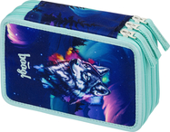BAAGL Trousse scolaire à trois étages Aurora GRS