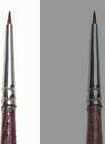 Synthetic round brush with brown tip - SINGLE PACK 52281 - kulatý syntetický štětec (velik