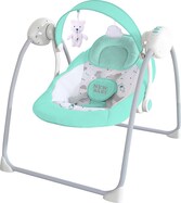 Detské hojdacie lehátko NEW BABY TEDDY Mint
