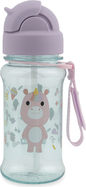 SKIP HOP Bottiglia con cannuccia 355ml Besties Squad Unicorno 12m+