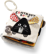 BABYONO Libro sensoriale a contrasto Mouse 0 m+