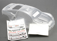 Traxxas karosérie čirá, samolepky: Revo Platinum