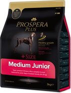 Krmivo Prospera Plus Medium Junior kura s ryžou 3kg