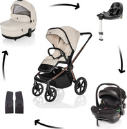 Kolica Move Cross 5X + autosjedalica XM Plus i-Size paket, Quartz Beige
