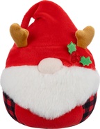 Squishmallows Vianočný škriatok - Eisenhower, 13 cm