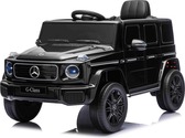 Auto elettrico Mercedes G580 12V, nero, telecomando 2,4 GHz, Bluetooth, USB