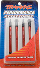 Traxxas biela de aluminio ajustable roja (4)