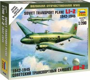 Wargames (WWII) letadlo 6140 - LI-2 Soviet Transport Plane (1:200)