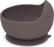 PETITE&amp;MARS Miska silikónová s prísavkou Take&amp;Match Bitter Cocoa 6m+