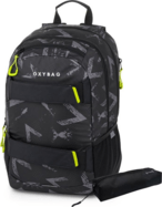 Zaino studentesco + astuccio OXY Sport Abstract