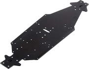 Arrma Chassis Aluminium LWB silber / blau: Kraton