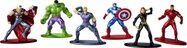 Jada Marvel Avengers Collezione di Nano Figure in Metallo 1,65" - 6 pezzi
