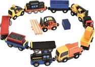 2Kids Toys Set vehicule pentru cale ferată