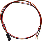 Kábel s prijímačovým konektorom 24AWG 40cm
