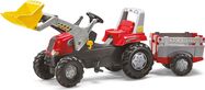 Rollytoys Šliapací traktor Rolly Junior s nakladačom a prívesom