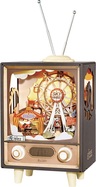 RoboTime 3D Drevené puzzle Karneval pri západe slnka