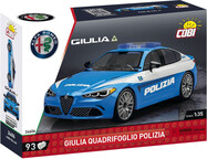 Cobi Alfa Romeo Giulia Quadrifoglio Polizia, 1:35, 93 k
