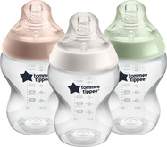 Set dojčenských fliaš, 260 ml, rôzne farby, 3ks