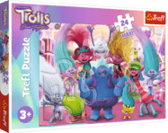 Trefl Puzzle 24 Maxi - Vo svete Trollov / Universal Trolls 3 (2023)