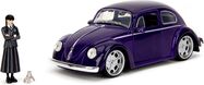 Jada Wednesday auto 1972 VW Beetle 1:24 e figurina Wednesday