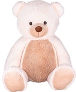 Plush Friends medveď plyšový 136cm krémový