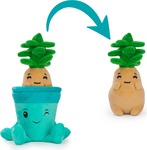 HUGGY POTS Rastlinka v zelenom kvetináči plyšová hračka  27cm