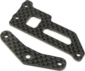 TLR-Querstange, Servo-Oberplatte, Carbon: 22X-4