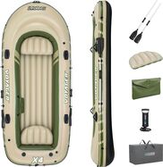 Bestway 65156 Balsa inflable Voyager X4, 350 x 145 x 49cm