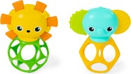 OBALL Hračka Oball Hryzačky Soother Pals™ Easy-Grasp 2ks 3m+