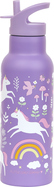 A Little Lovely Company - nerezová fľaša na pitie, 500 ml - jednorožce a dúha