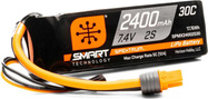 Spektrum Smart LiPo 7.4V 2400mAh 30C IC3