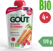 Good Gout BIO Mrkva s malinami (120 g)