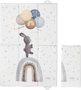 CEBA BABY Podložka prebaľovacia cestovná (60x40) Basic Rainbow Walk