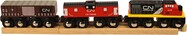 Bigjigs Rail CN Güterzug + Gleise