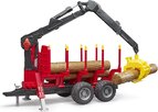 Bruder 02252 Lesný príves s hydraulickou rukou