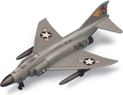 Maisto - Fresh Metal Tailwinds - lietadlá, F-4 Phantom II, matne šedé