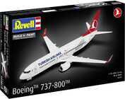 Plastic ModelKit letadlo 03772 - Boeing 737-800 "Turkish Airlines" (1:144)