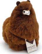 INKARI Plyšová hračka Alpaca Small Walnut 23cm