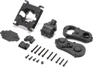 Losi skriňa centrálnej prevodovky, kryty: Mini LMT