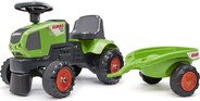 Falk Odrážadlo 1012B Baby Claas Axos s vlečkou