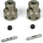 TLR Auslaufgelenk diff. Aluminium (4): 8B / 8T 2.0