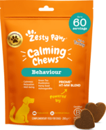 Zesty Paws Calming Chews (60 ks) – funkčný doplnok stravy pre psov na pokoj a pohodu